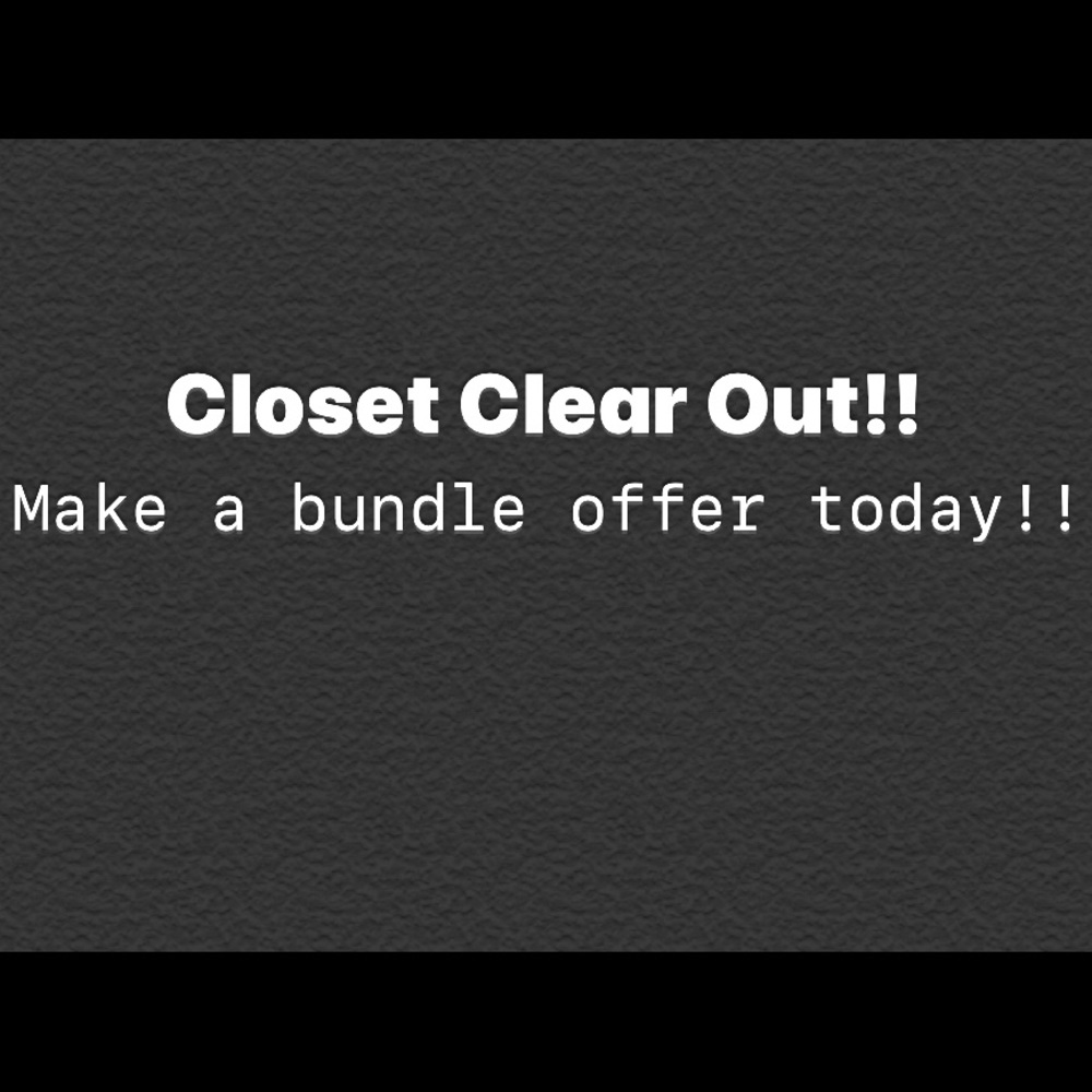 Taking best offers on items and Bundles!